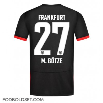 Eintracht Frankfurt Mario Gotze #27 Udebanetrøje 2024-25 Kortærmet Eintracht Frankfurt Mario Gotze #27 Udebanetrøje 2024-25 Kortærmet